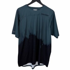 TROY LEE DESIGNS Skyline Diffuze MTB Jersey Green Black Cycling Shirt xl